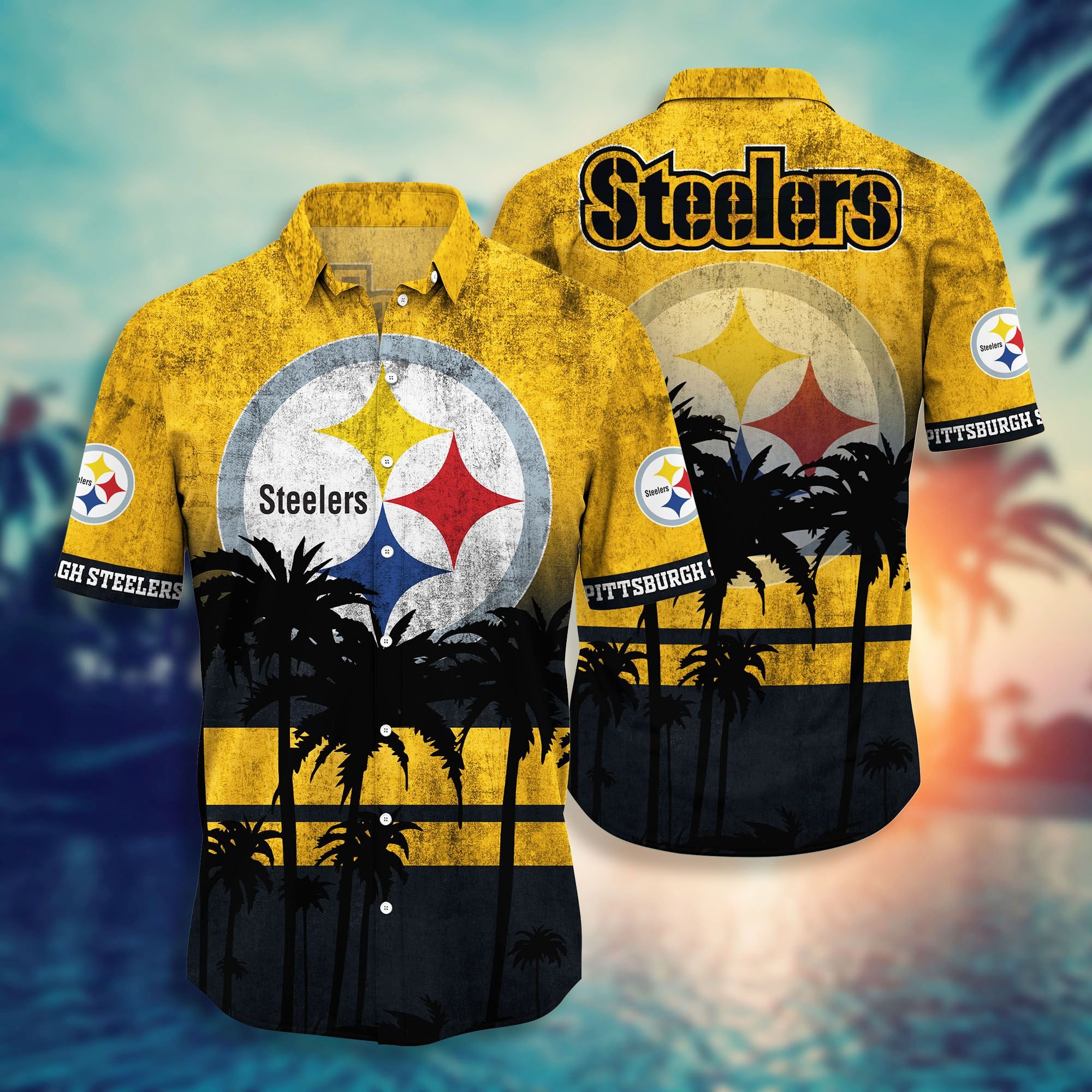 Pittsburgh Steelers Nfl Limited T-Shirt Hawaiian Shirt