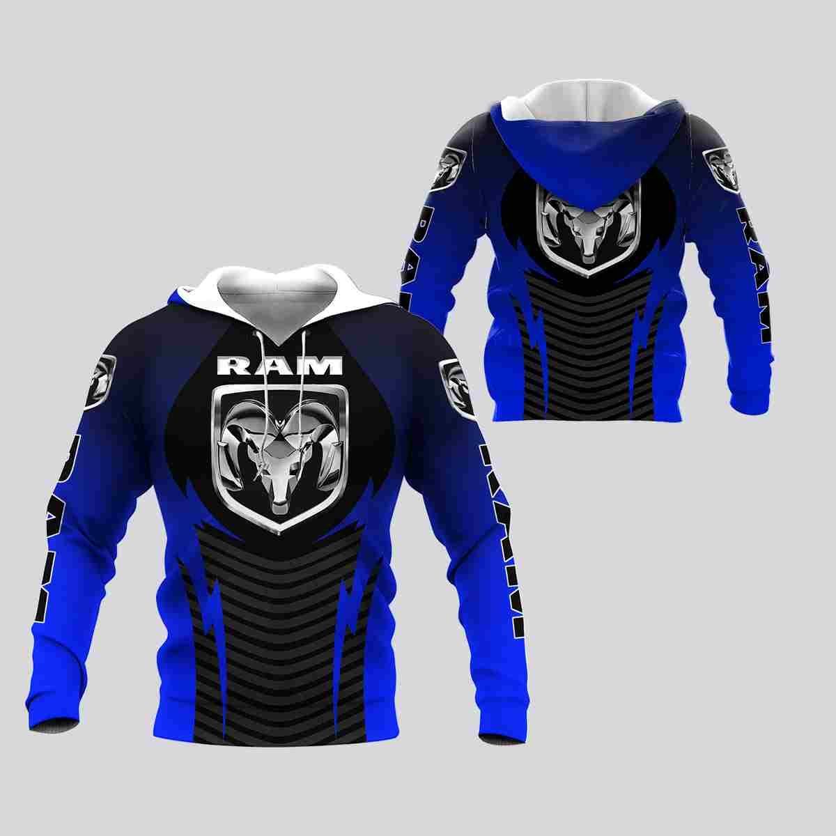 3D All Over Printed Ram Truck LPH-LT Shirts Ver3 (Blue)
