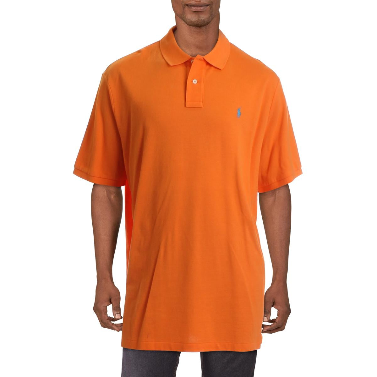 Candy Shop Mens Cotton Logo Polo Shirt