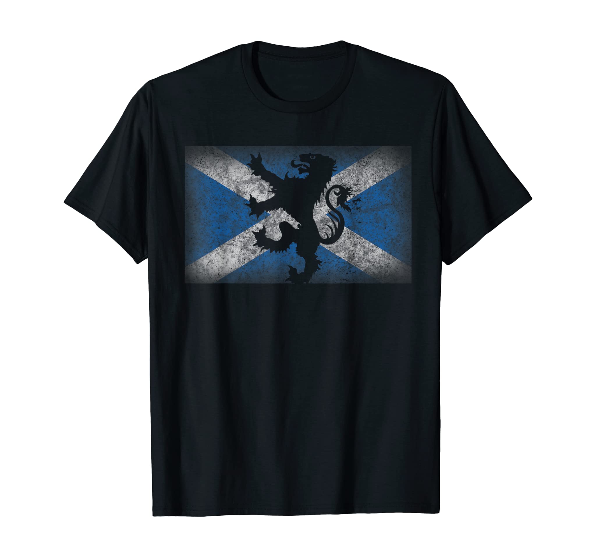 Scotland Flag Lion Rampant Scottish Pride Flag Gift T-Shirt