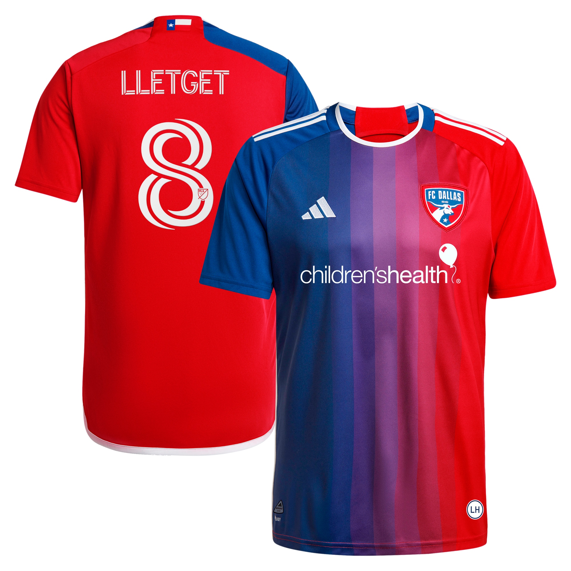 Sebastian Lletget FC Dallas 2024 After Burner Replica Player Jersey  Navy