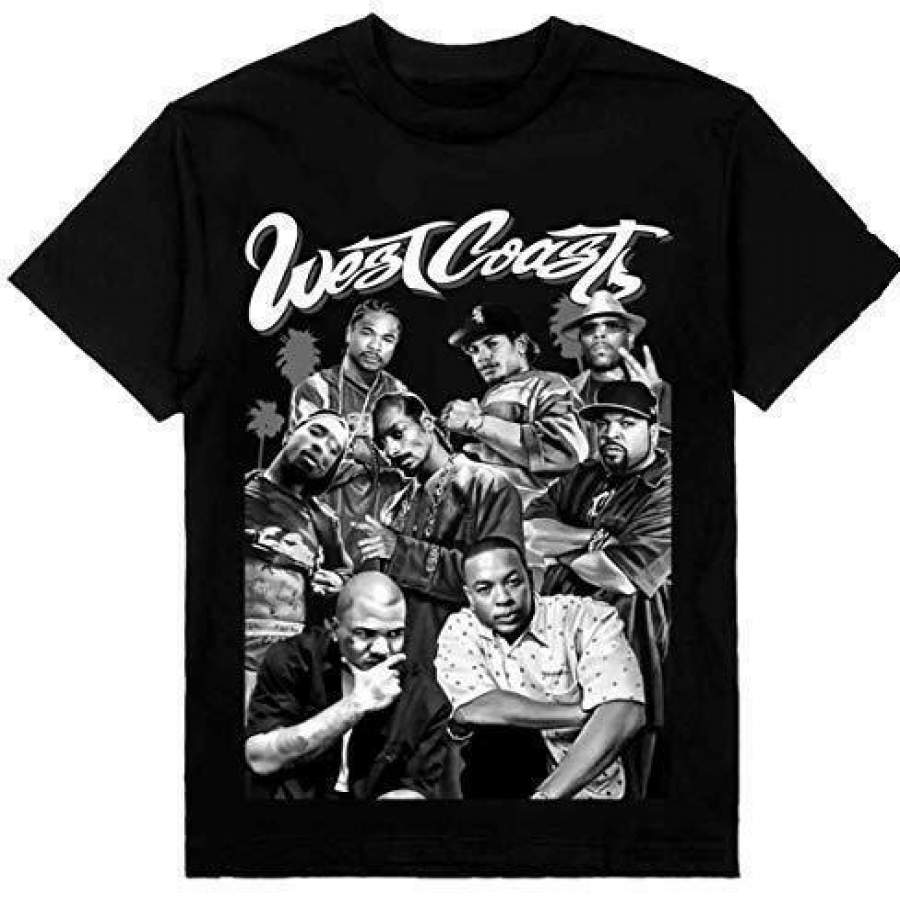 Westcoast Gangsta Rap Mens Heavyweight T-Shirt