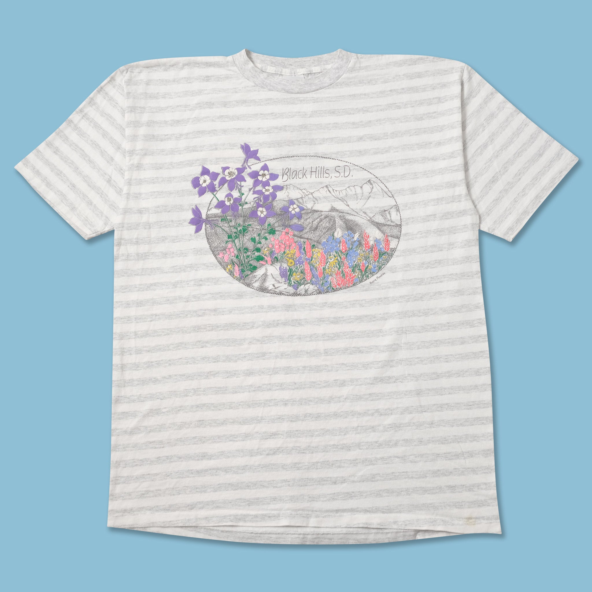 Vintage Prairie Mountain T-Shirt Large