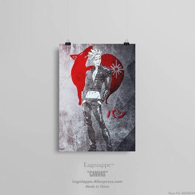 The Seven Deadly Sins Nanatsu no Taizai Poster Wall Art
