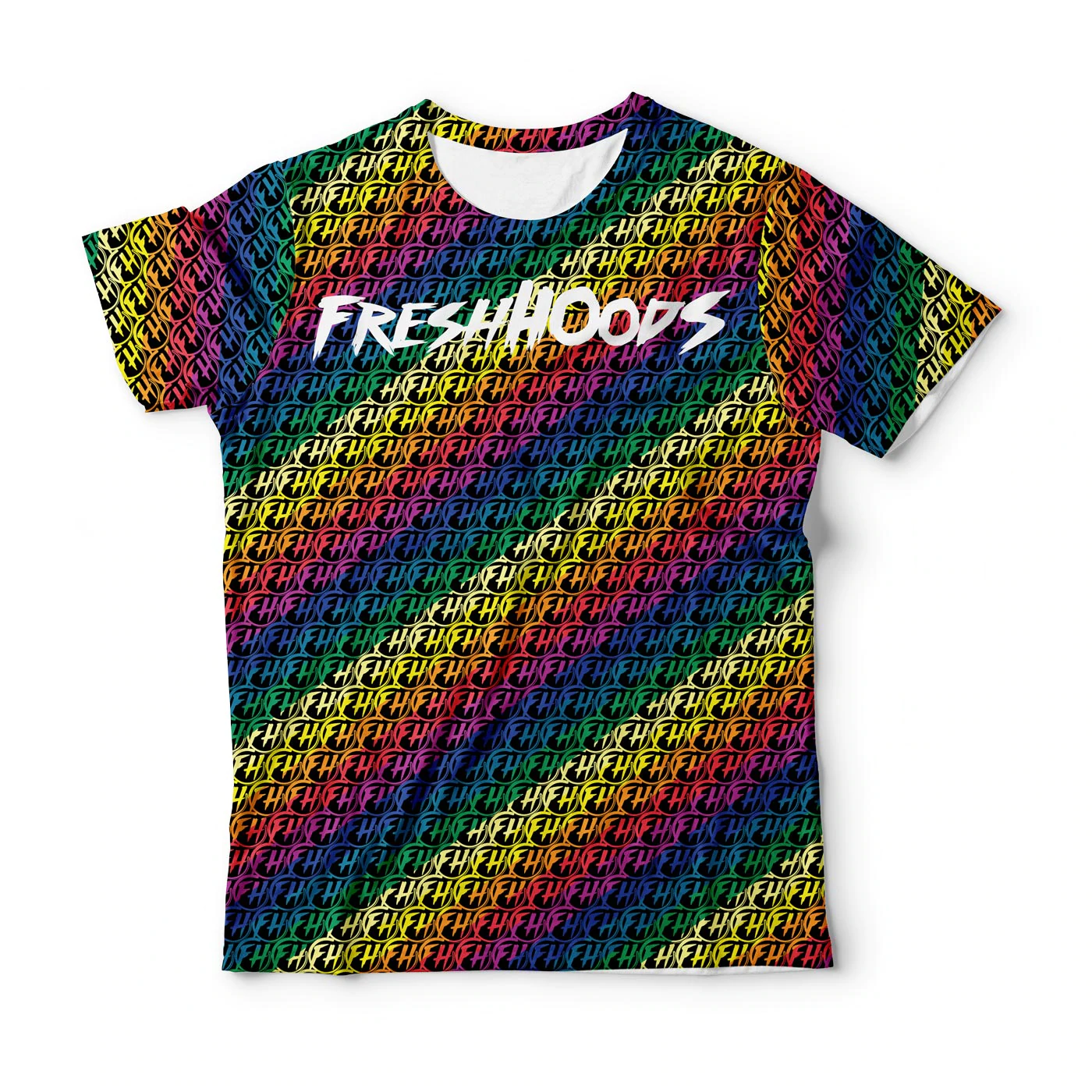 Pride 3D T Shirt For Gaymer, Lesbian Fresh Hoods 3D T Shirt, Rainbow 3D Pride Shirts