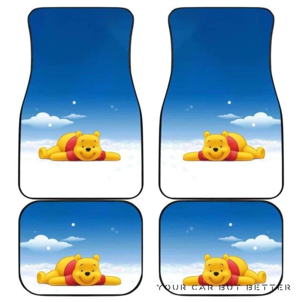 Winnie The Pooh Car Floor Mats 081812 Personalized Car Seat Floor Mat Custom Print V10851