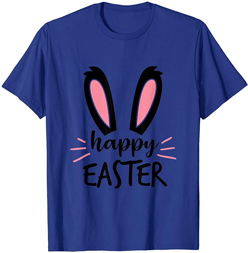 Cute Bunny Design for Sunday School or Egg Hunt Happy Easter T-Shirt