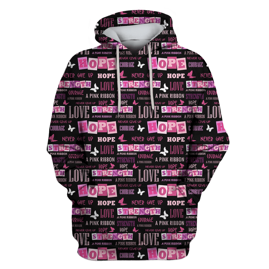 Breast Cancer Awareness Custom T-Shirt – Hoodies Apparel