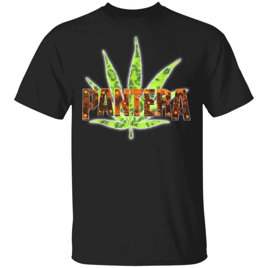 Pantera Official Vintage Leaf Logo TShirt