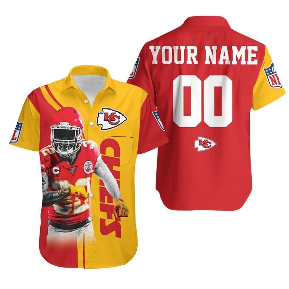 Tyrann Mathieu 30 Kansas City Chiefs Afc West Champions Super Bowl 2021 Personalized Hawaiian Shirt