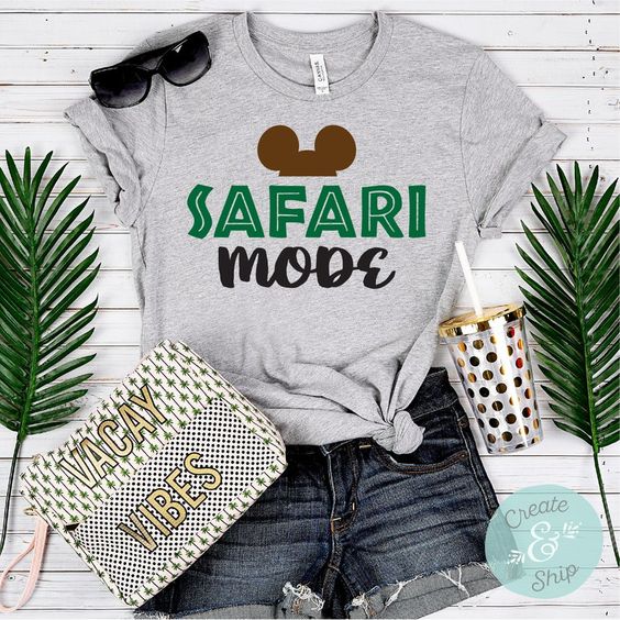 Safari Mode Shirt, Animal Kingdom Shirts, Disney Family T-shirt