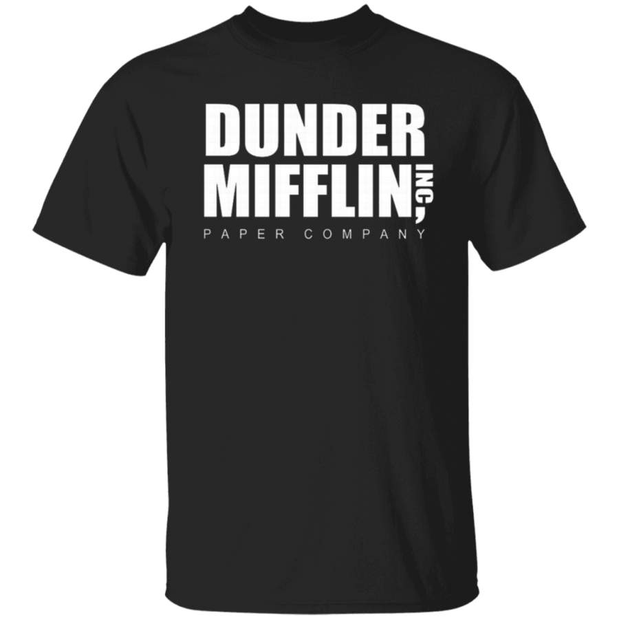 The Office TV Show Dunder Mifflin Paper T-Shirt