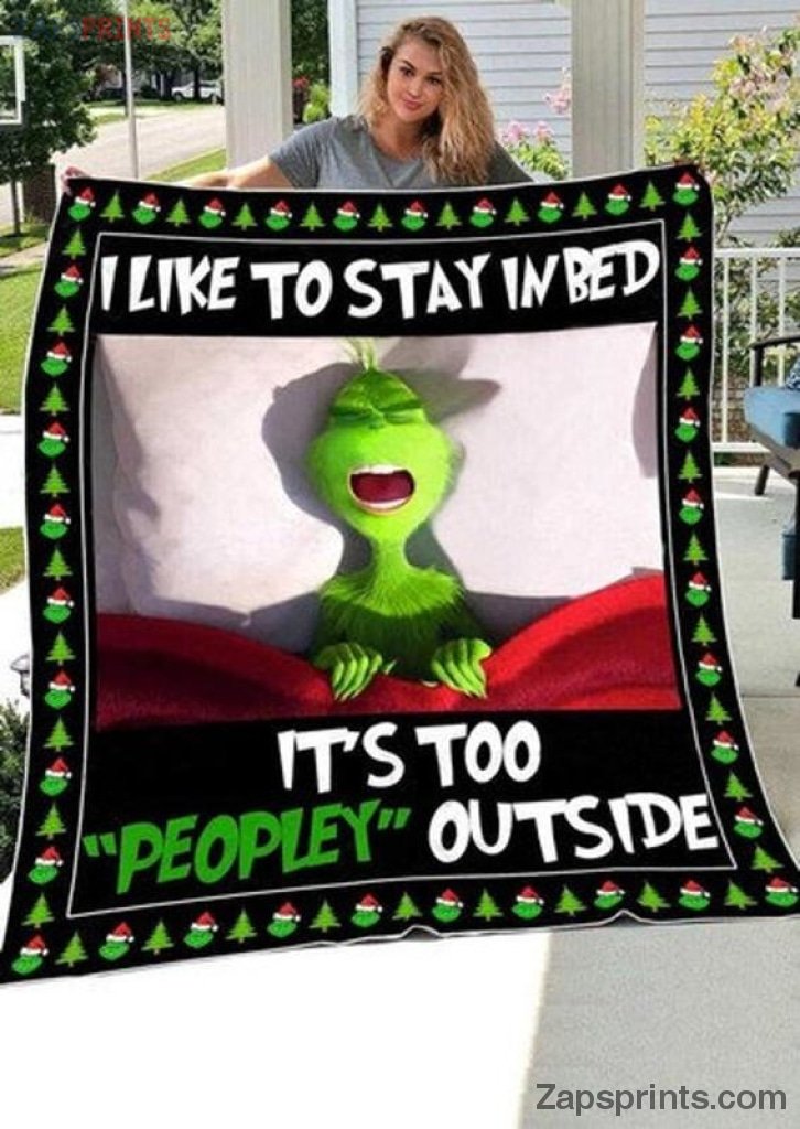 Grinch And Cindy Lou Blanket