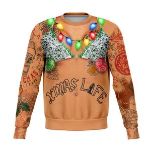 Xmas Life Ugly Christmas Sweater | For Men & Women | Adult | Us6240