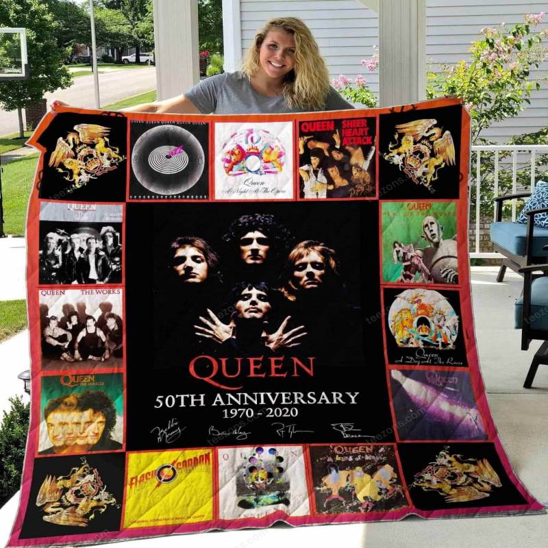 Queen 50Th Anniversary Blanket TH0607 Quilt