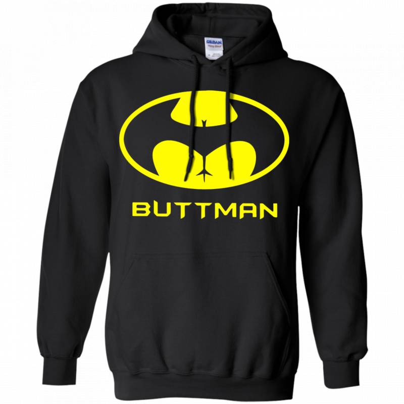 AGR Buttman Funny Batman Crossover Hoodie