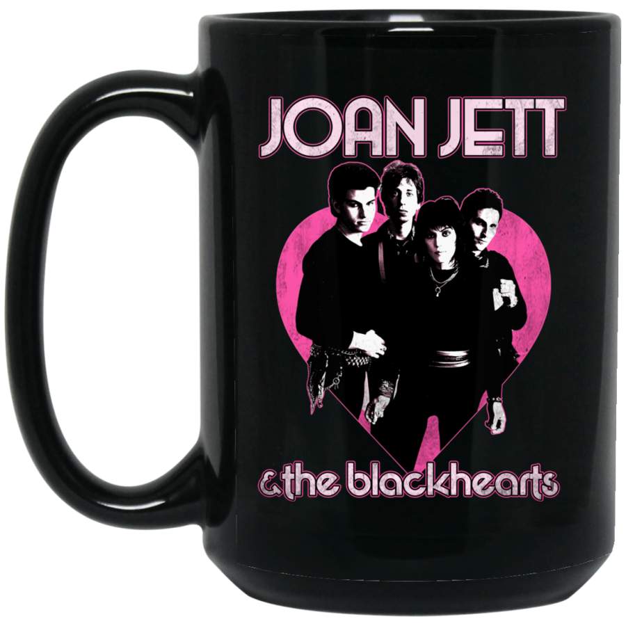 Joan Jett & the Blackhearts BM15OZ 15 oz. Black Mug