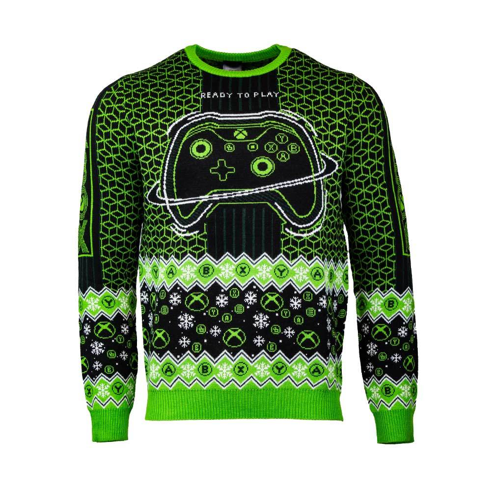 Ready To Play Ugly Christmas Sweater | For Men & Women | Adult | Us6204