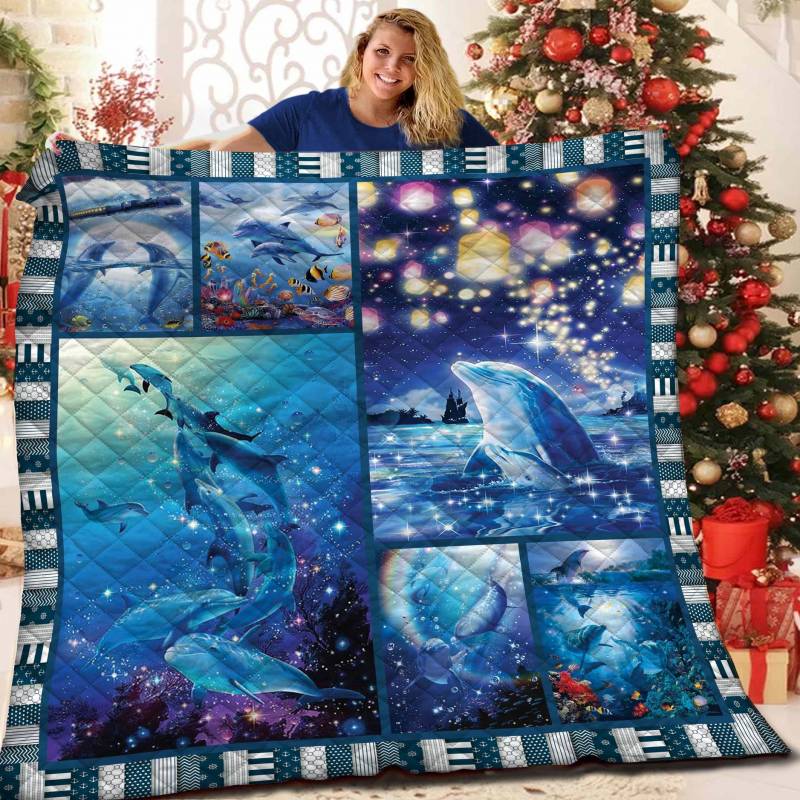 Dolphin JFJ4838 Quilt