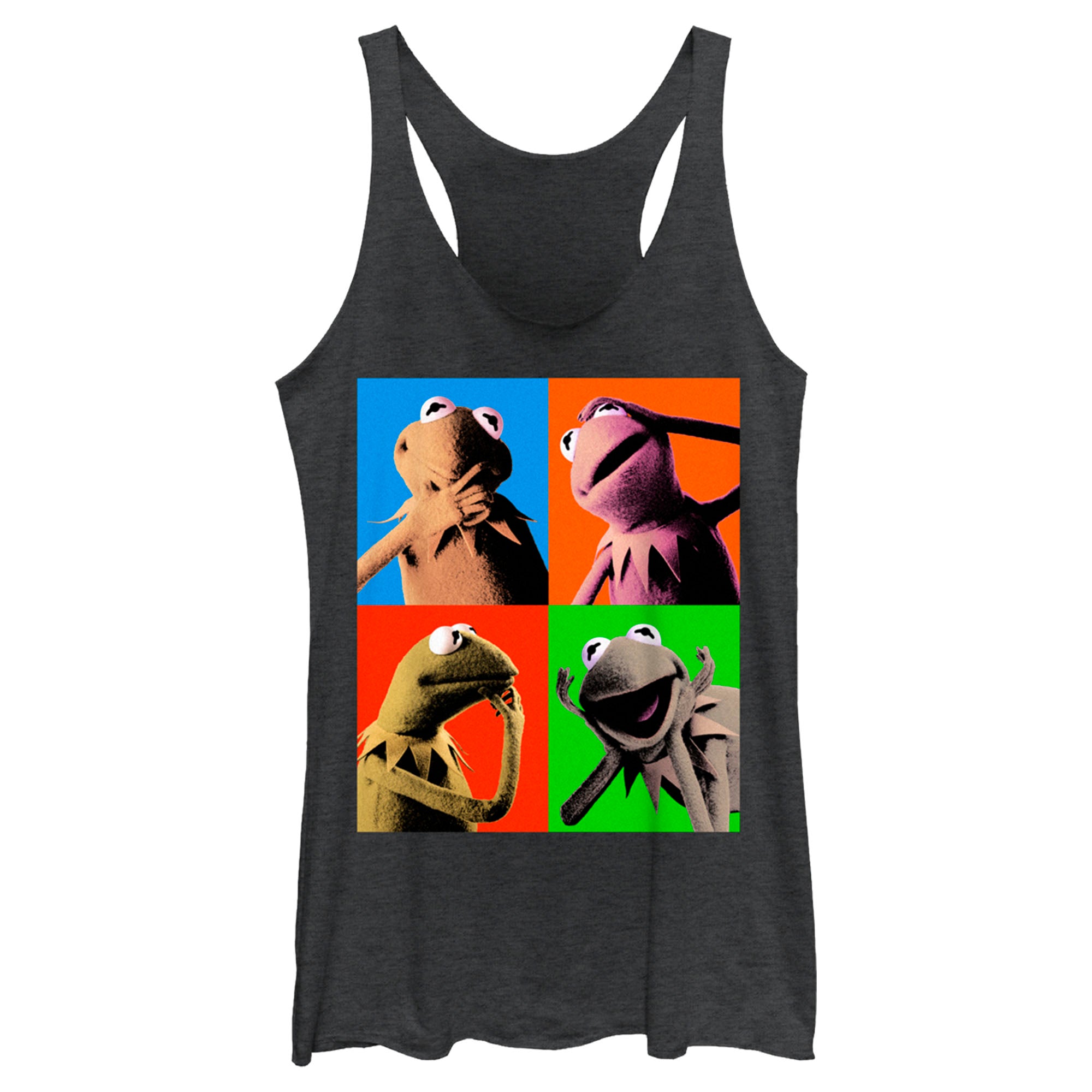 Women’S The Muppets Kermit Pop Art Racerback Tank Top