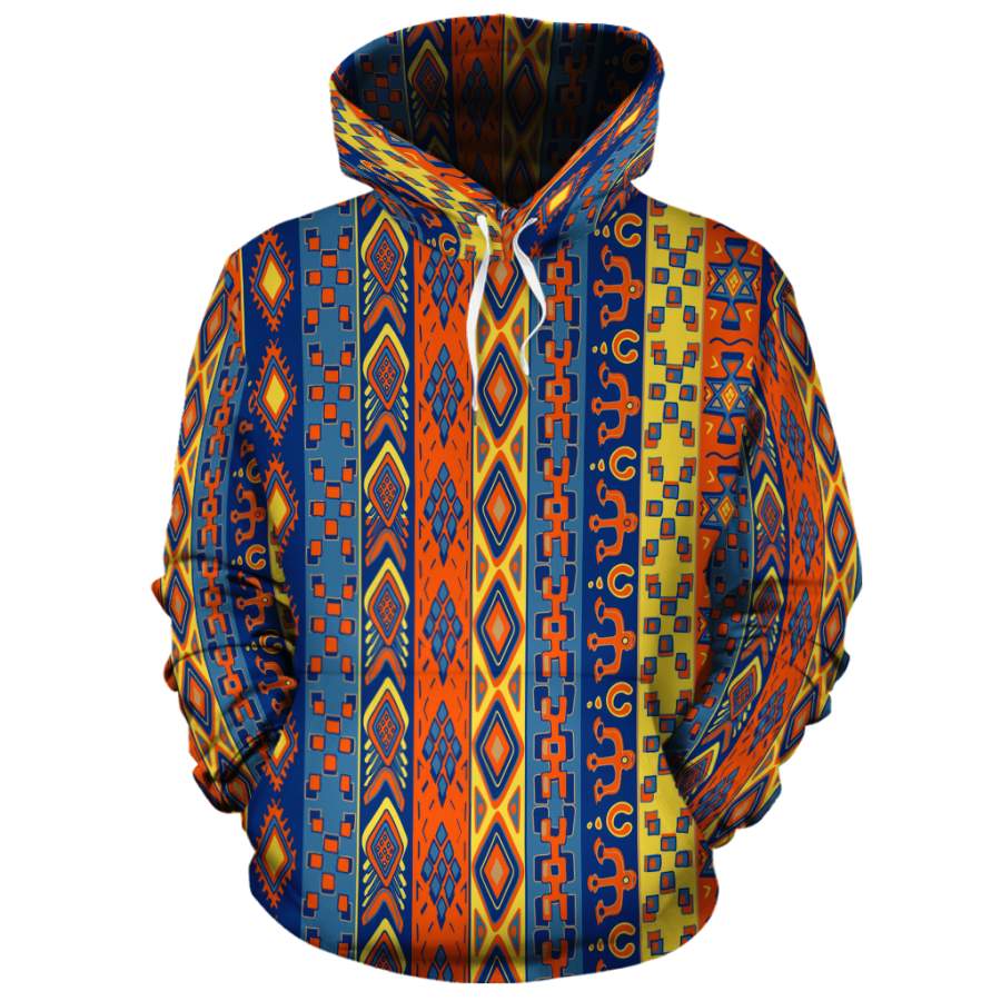 Africa Pattern Line 2 All-over Hoodie