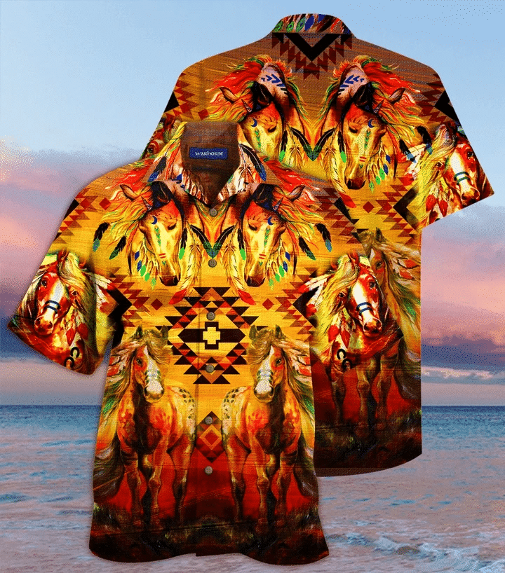 Cover Your Body With Amazing War Horse Hawaii Aloha Shirts Hl Ha16038