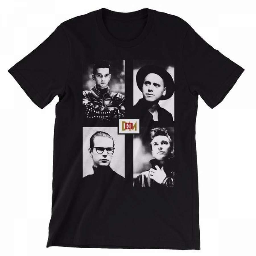 Depeche Mode Band Poster Design Men T-Shirt