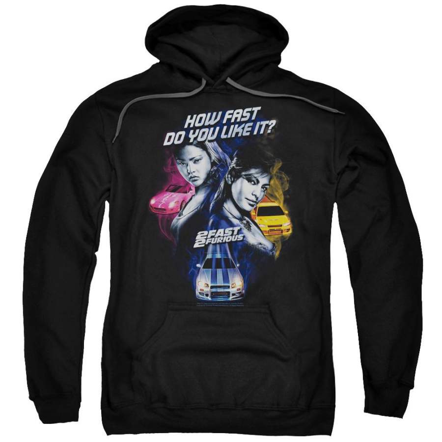 2 Fast 2 Furious – Fast Women Adult Pull Over Hoodie