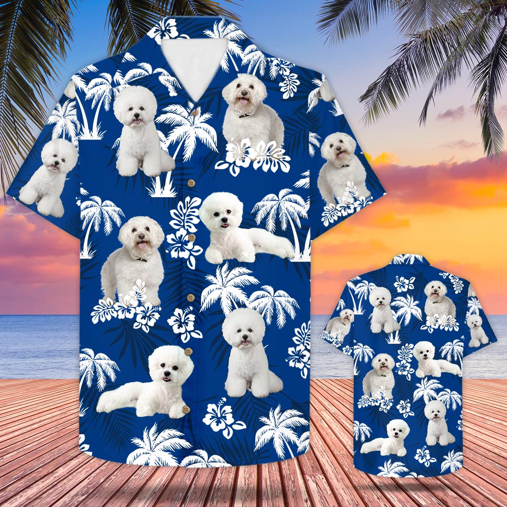 Bichon Frise Hawaiian Shirt For Dog Lovers Do99