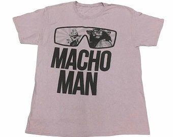 Vintage Macho Man Randy Savage Wwe Wwf T-shirt 3837