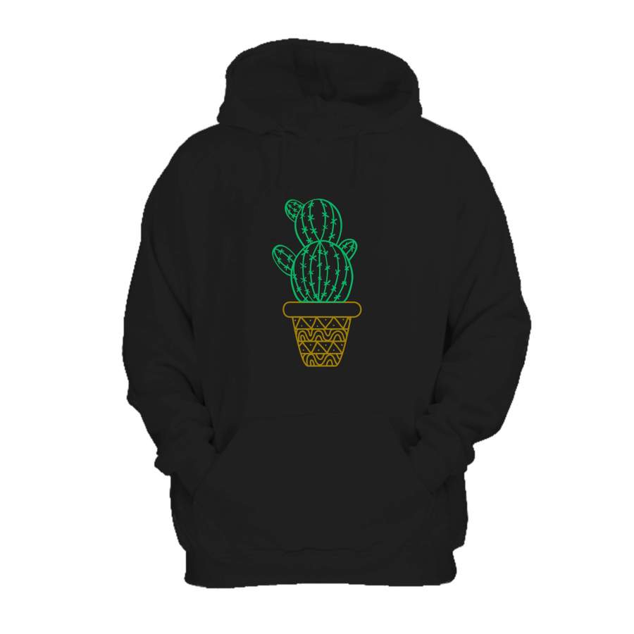 The Lonely Cactus Hand Drawn Hoodie