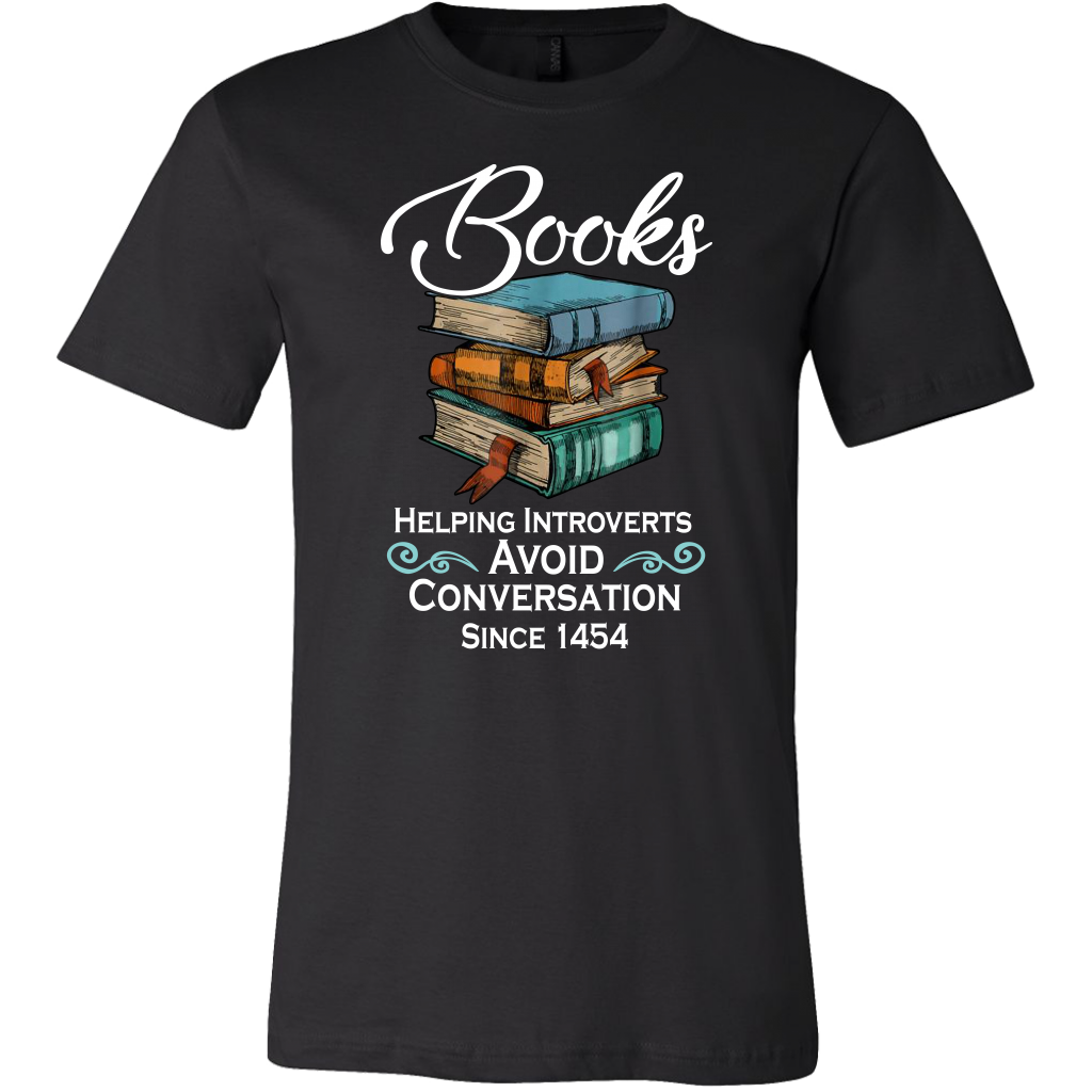 Books Helping Introverts, District Shirt - ReadingLLC