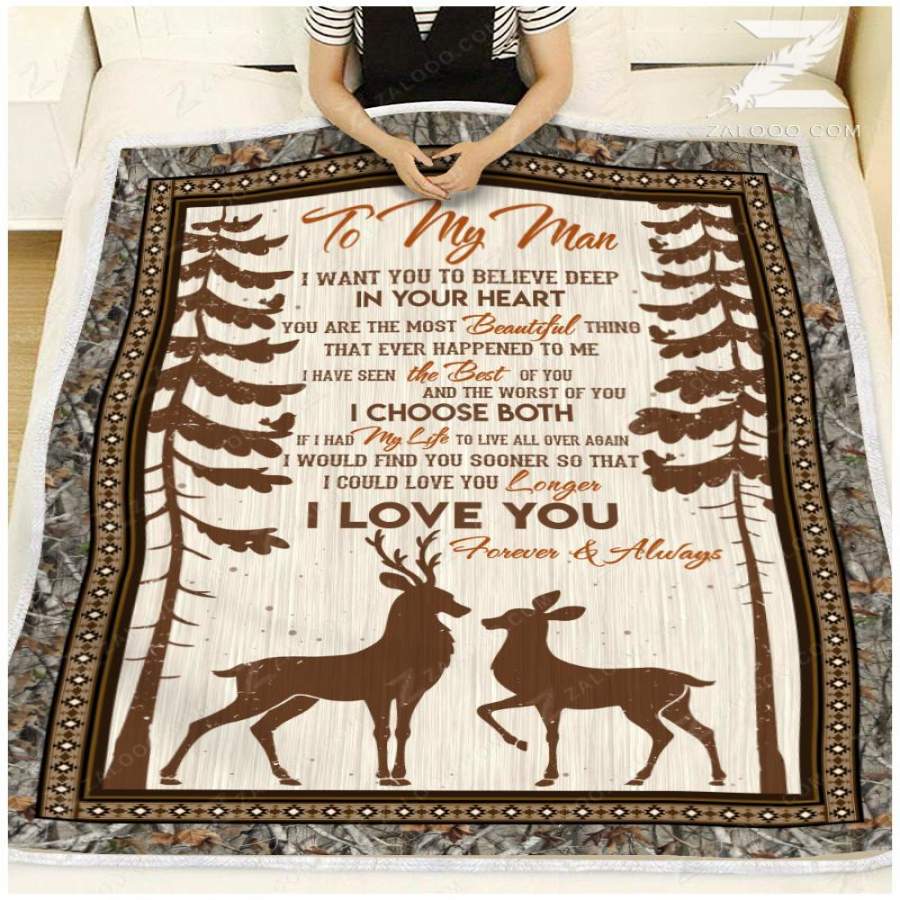 Zalooo – Blanket – Deer – To my man – I choose both