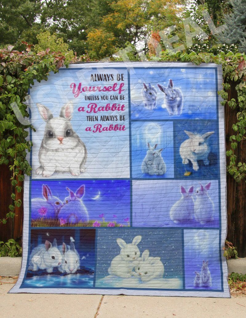 Mp2111 Rabbit Always Be A Rabbit Quilt Dhc16123658Dd