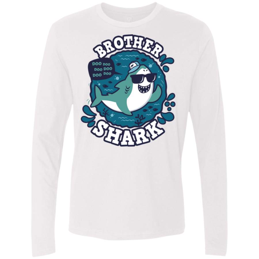 Shark Family trazo – Brother Men’s Premium Long Sleeve