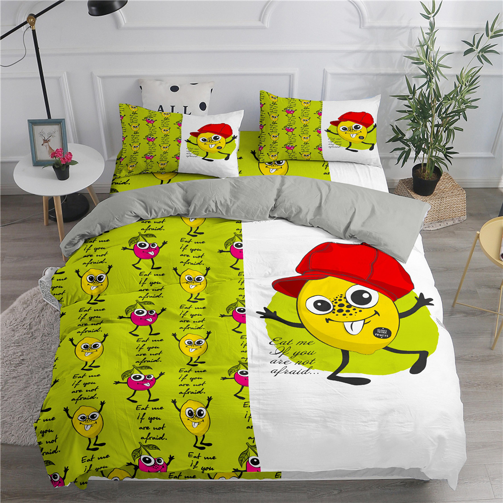 Cartoon Dog Puppy Bedding Set Cute 3D Soft Elegant Pet Duvet Cover Queen Twin Full Double Size Unique Design