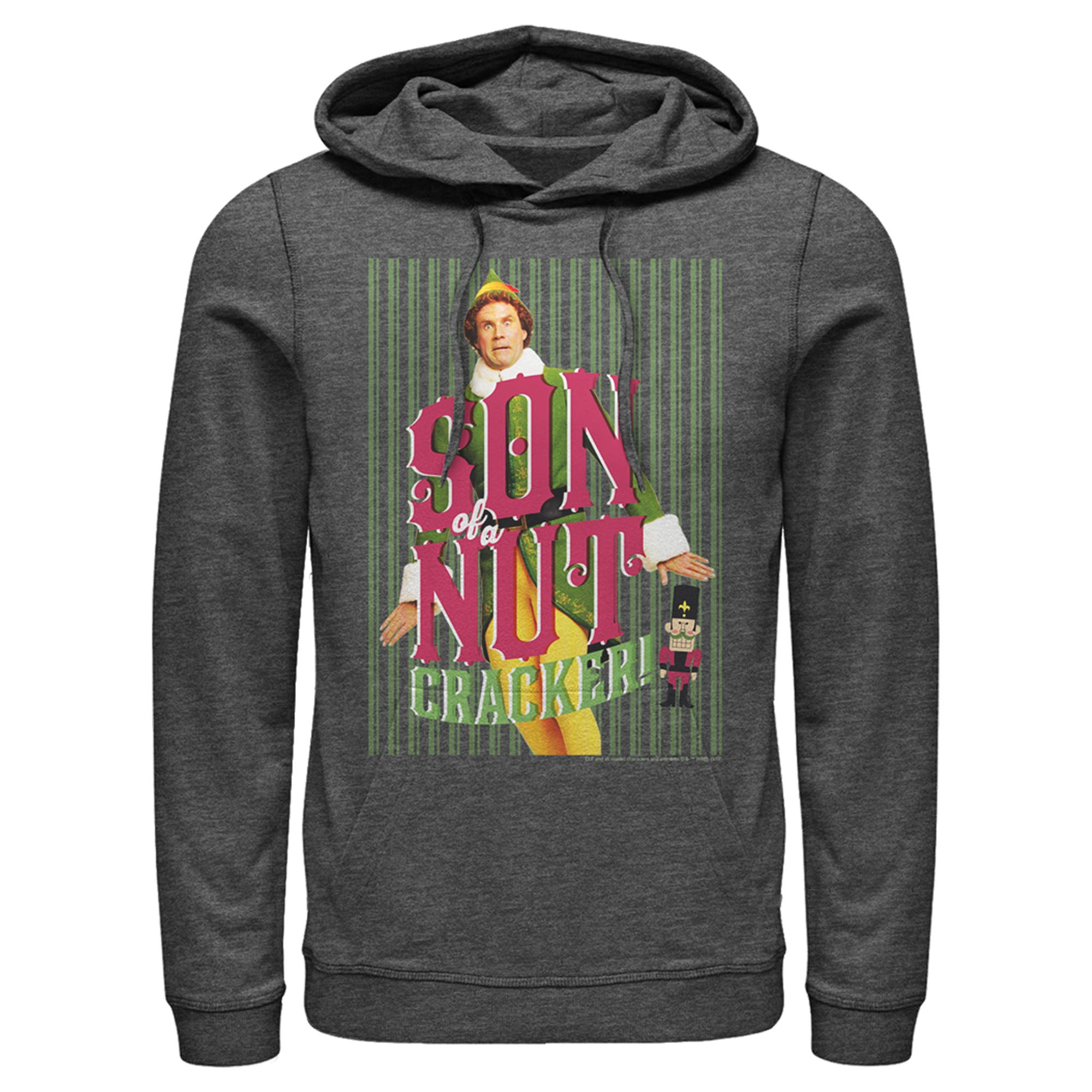 Elf Men’S Buddy Son Of A Nutcracker  Pull Over Hoodie