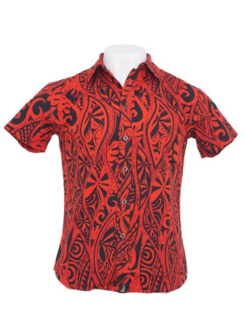 Hinano Tahiti Kapula Red Black Best Design Hawaii Shirt Ha34588