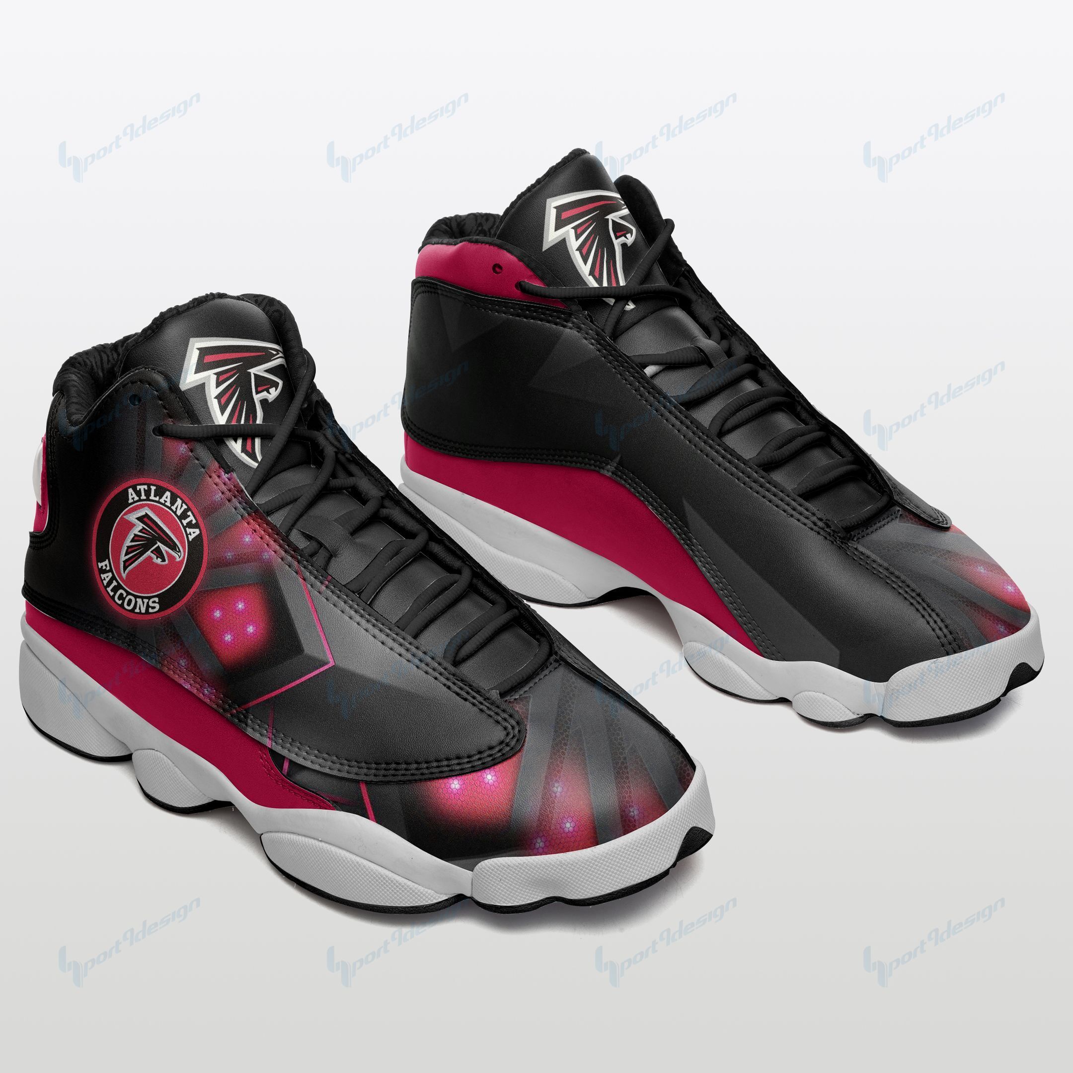 Atlanta Falcons Air JD13 Sneakers 392