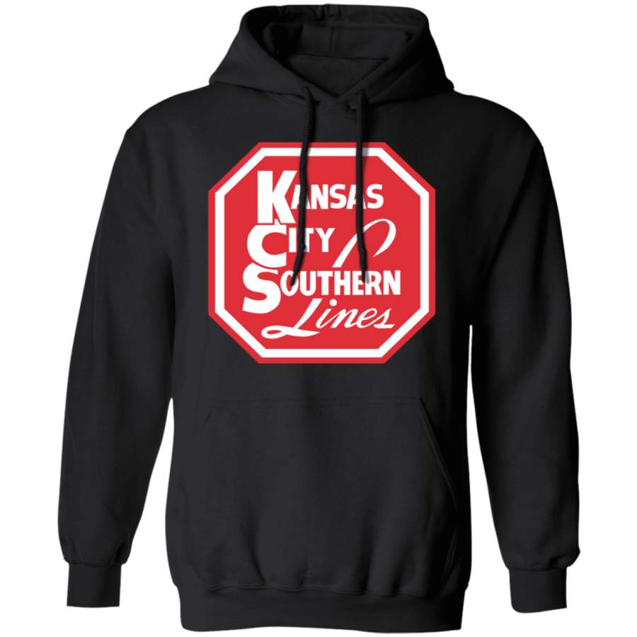 Kansas City Southern Railway [KCS] Logo Unisex Pullover Hoodie