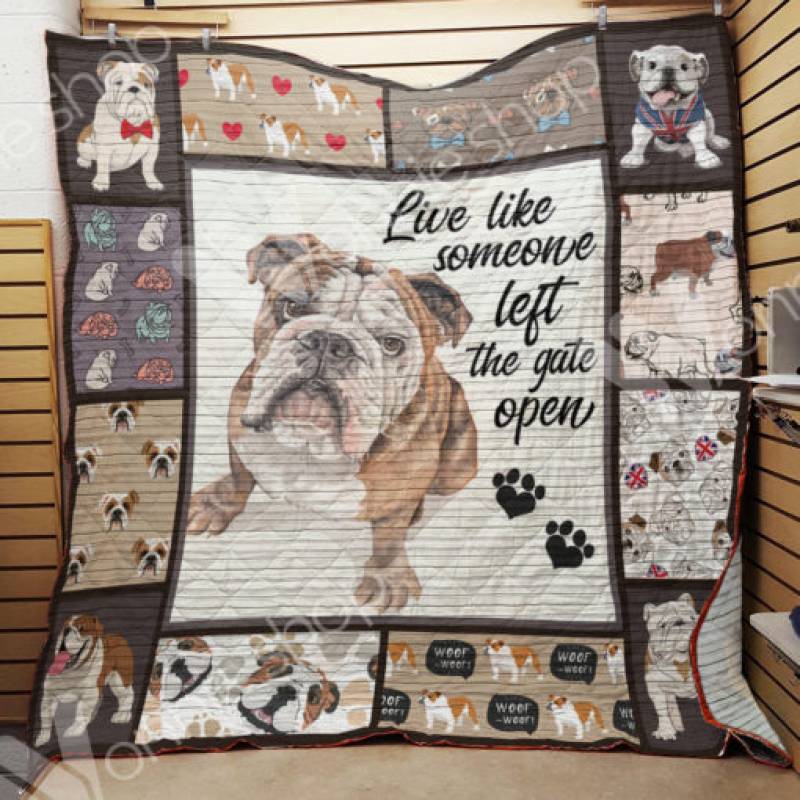 Bulldog Blanket JL3103 82O31