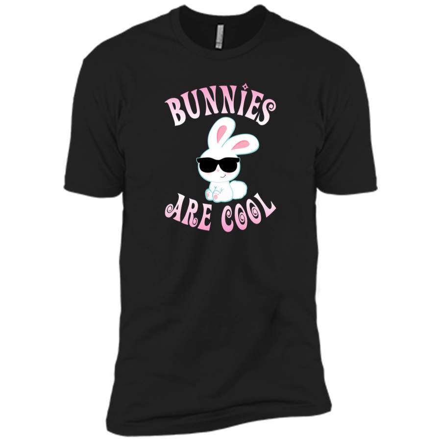 Bunny Shirt Bunnies Are Cool Cute Bunny Tee Girl Easter Gift Next Level Premium Short Sleeve Tee