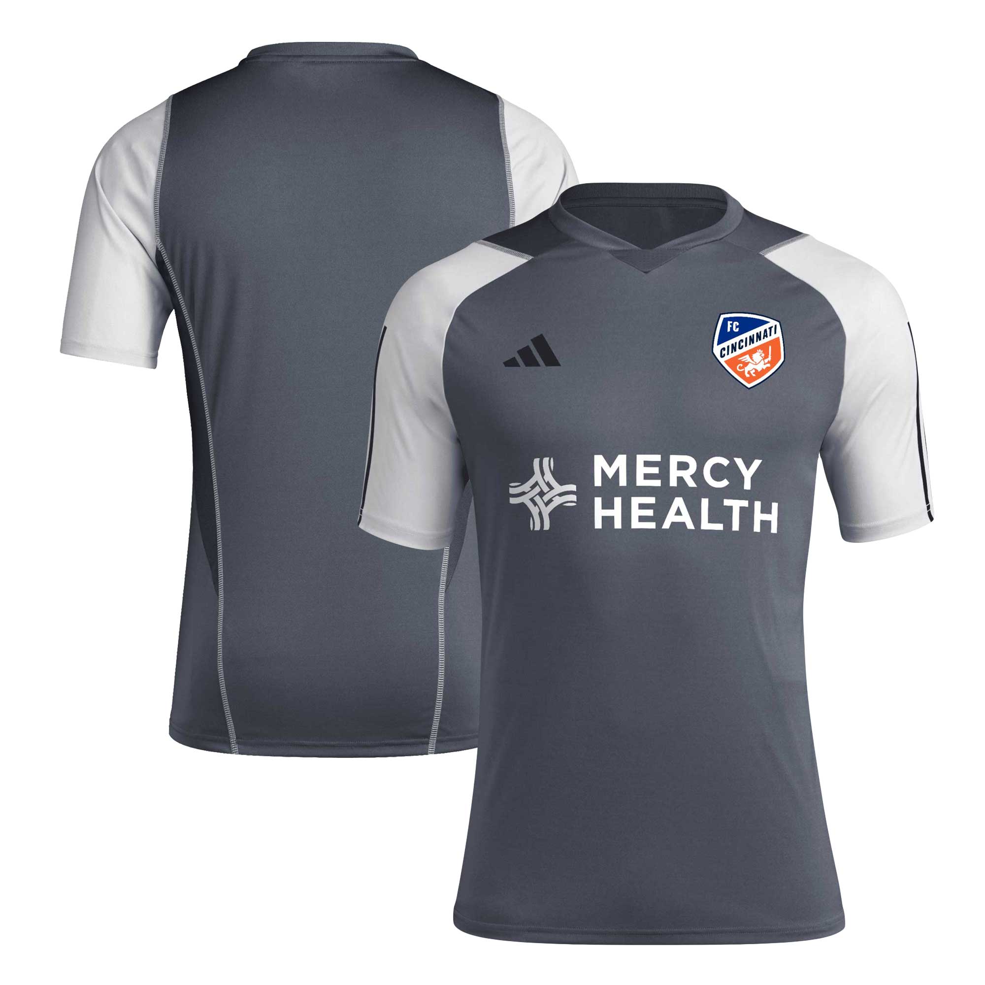 FC Cincinnati 2024 AEROREADY Training Jersey – Gray