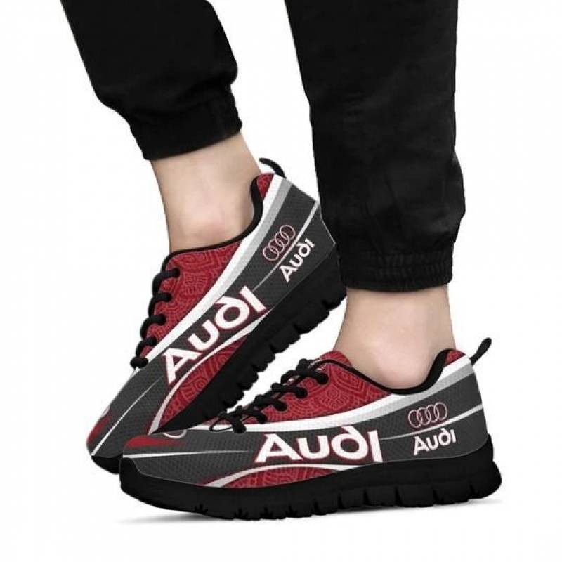 3D Printed Audi TDV Sneakers For Men & Women Ver 1 (Red)