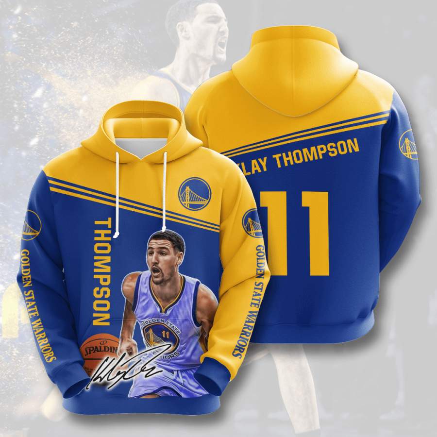 Golden State Warriors Klay Thompson Hoodie Unisex 3D All Over Print