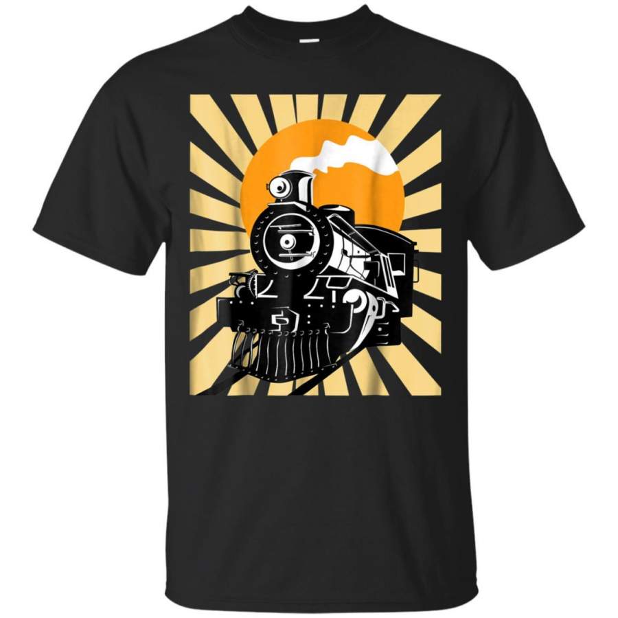 Vintage Train Shirt – Steam Locomotive T-Shirt