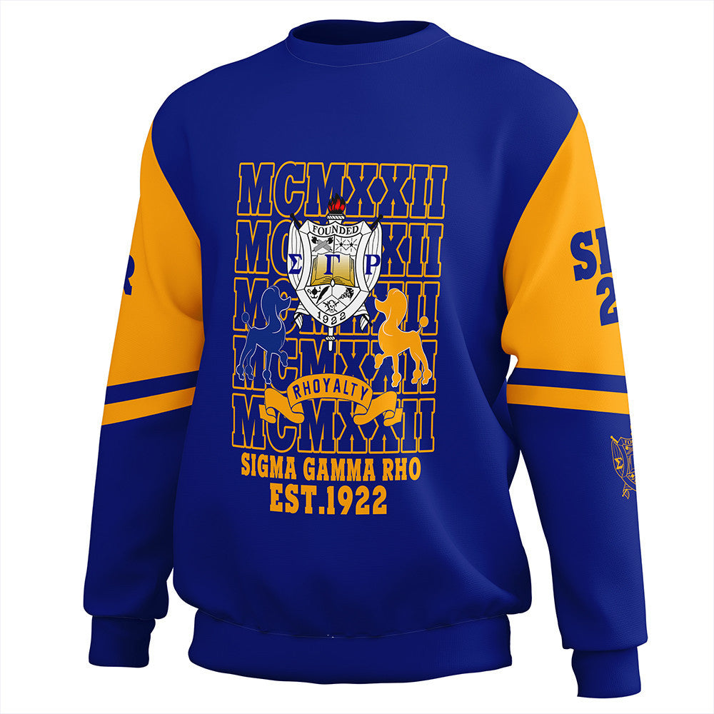 Wonder Print Shop Sweatshirt – Personalized Sigma Gamma Rho Mcm Style Sweatshirt