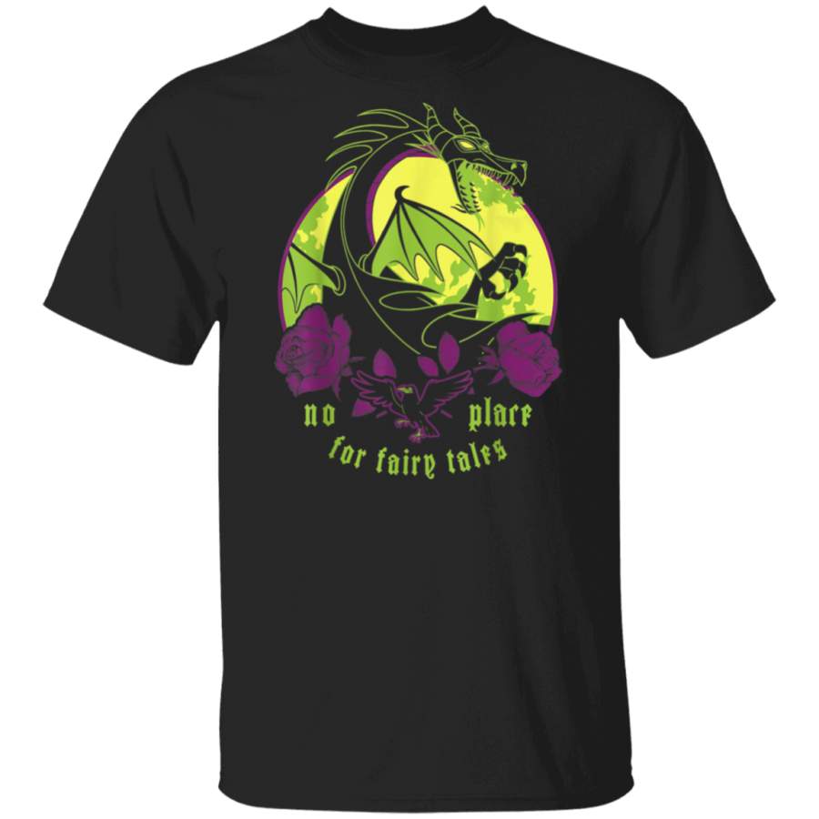 Villains Maleficent Dragon No Place For Fairy Tales T-Shirt Hoodie Shirt