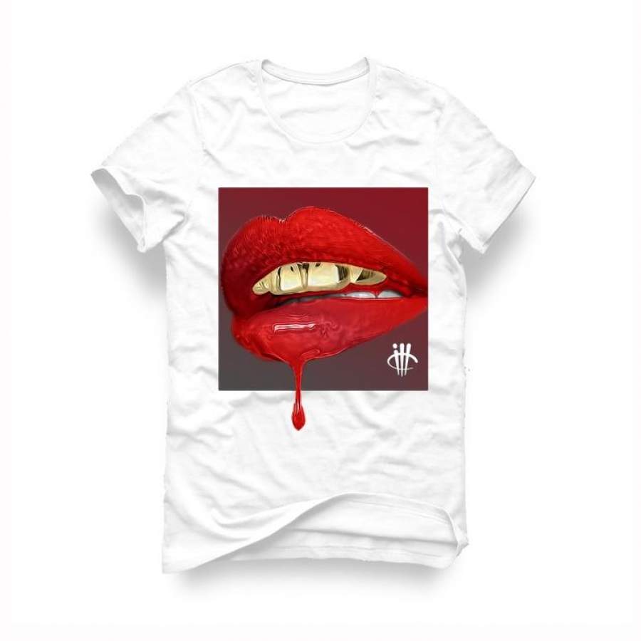 Air Jordan 14 Candy Cane White T (Lipxotic) T-shirt