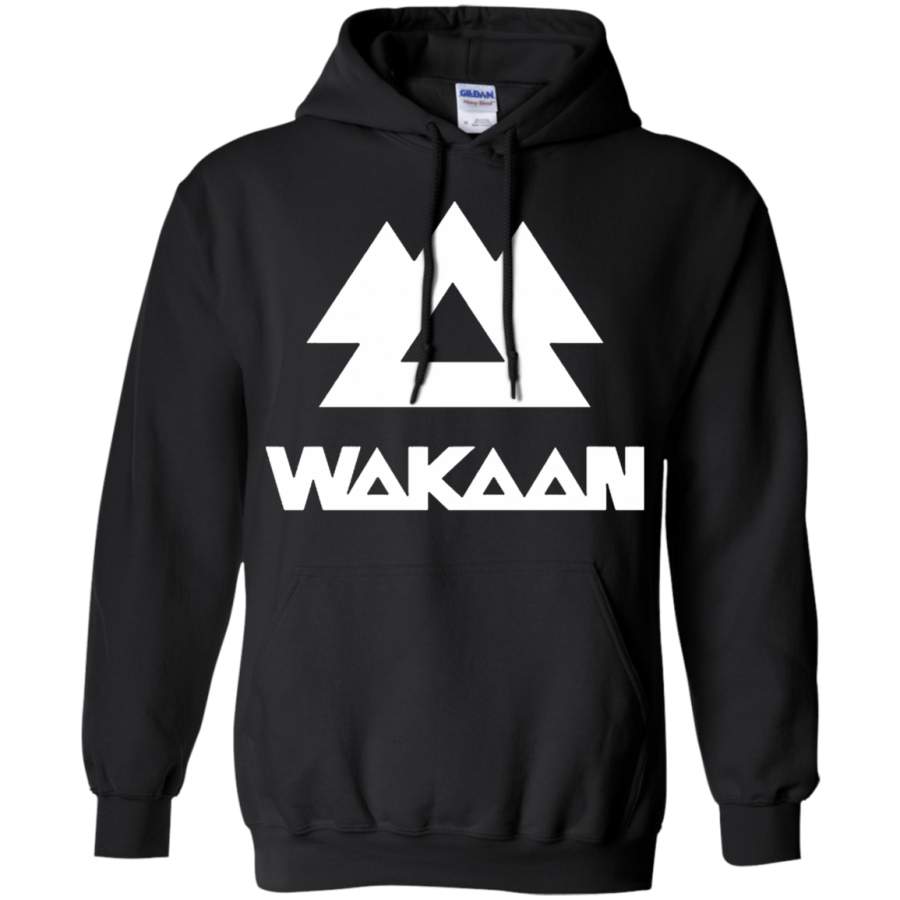 AGR wakaan logo Gildan Pullover Hoodie